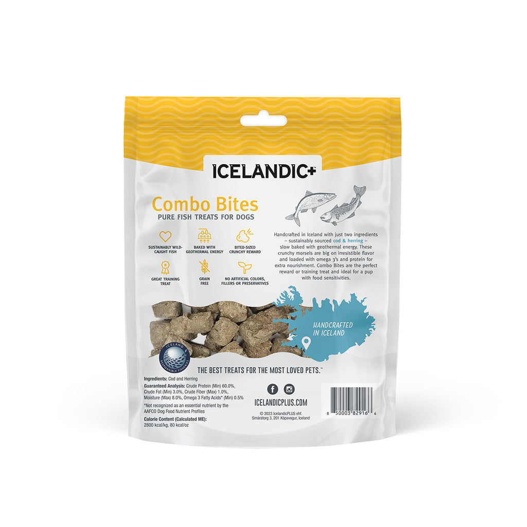 Icelandic+ Cod & Herring Combo Bites Back Bag