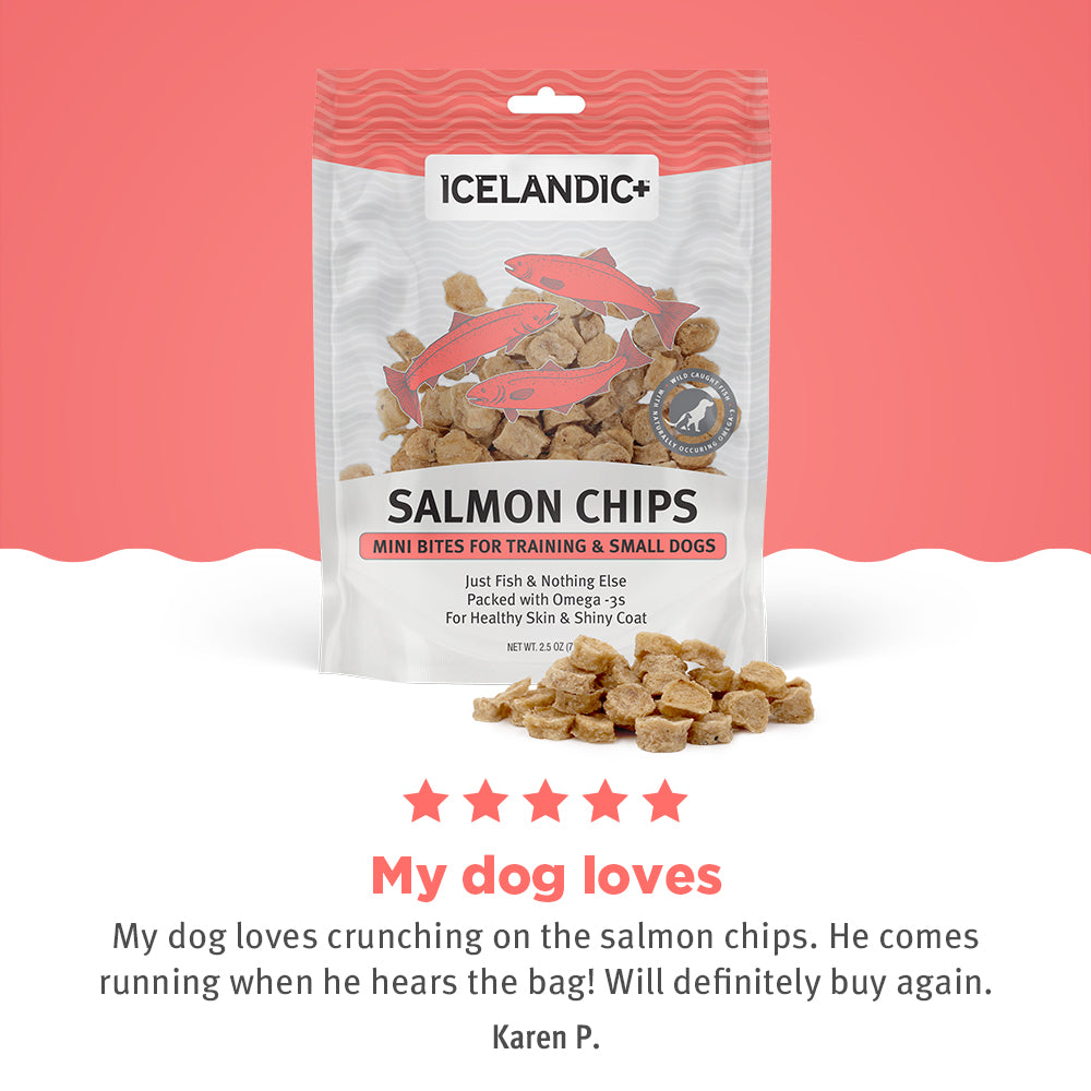 Icelandic+ Salmon Mini Chips testimonial
