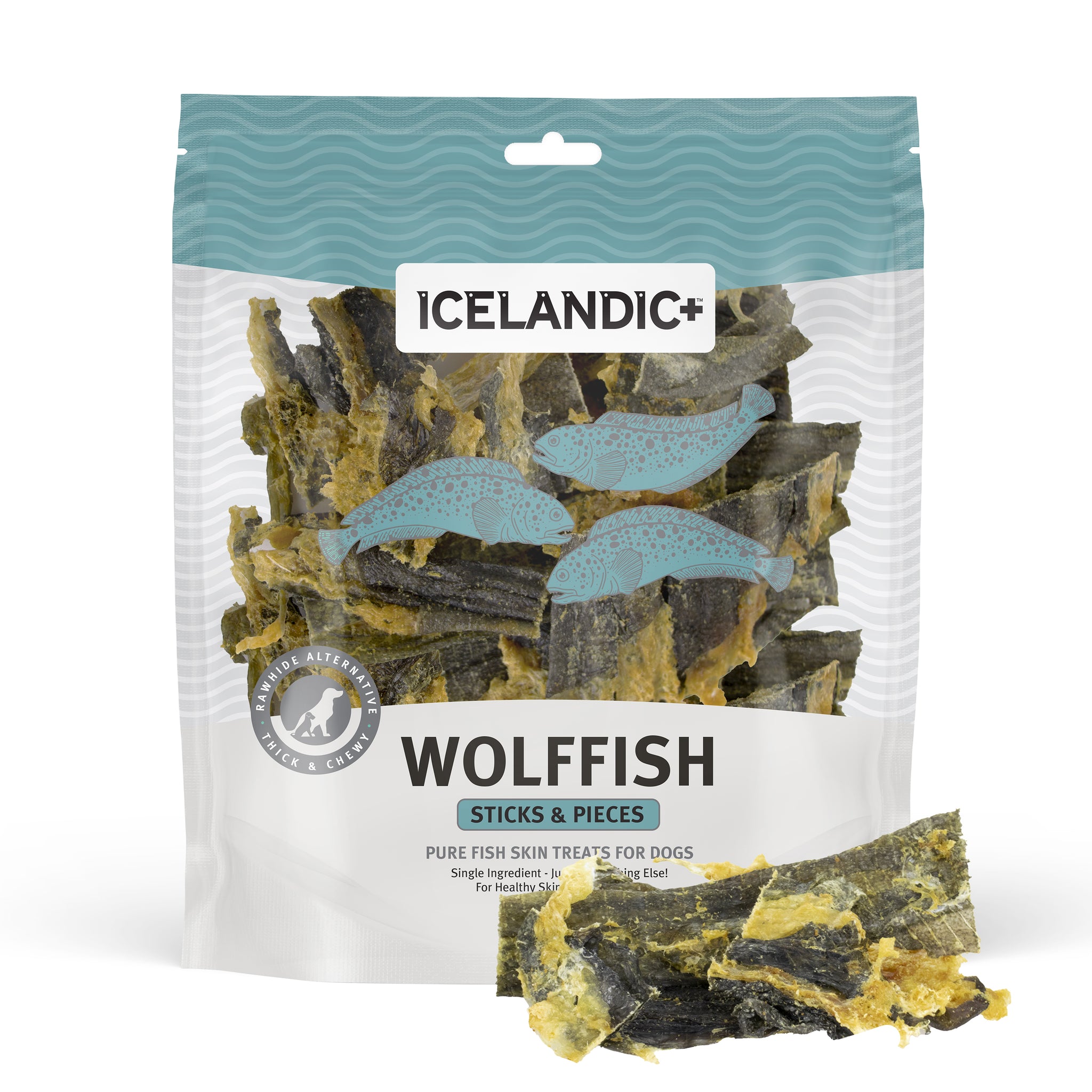 Fish skin dog treats best sale