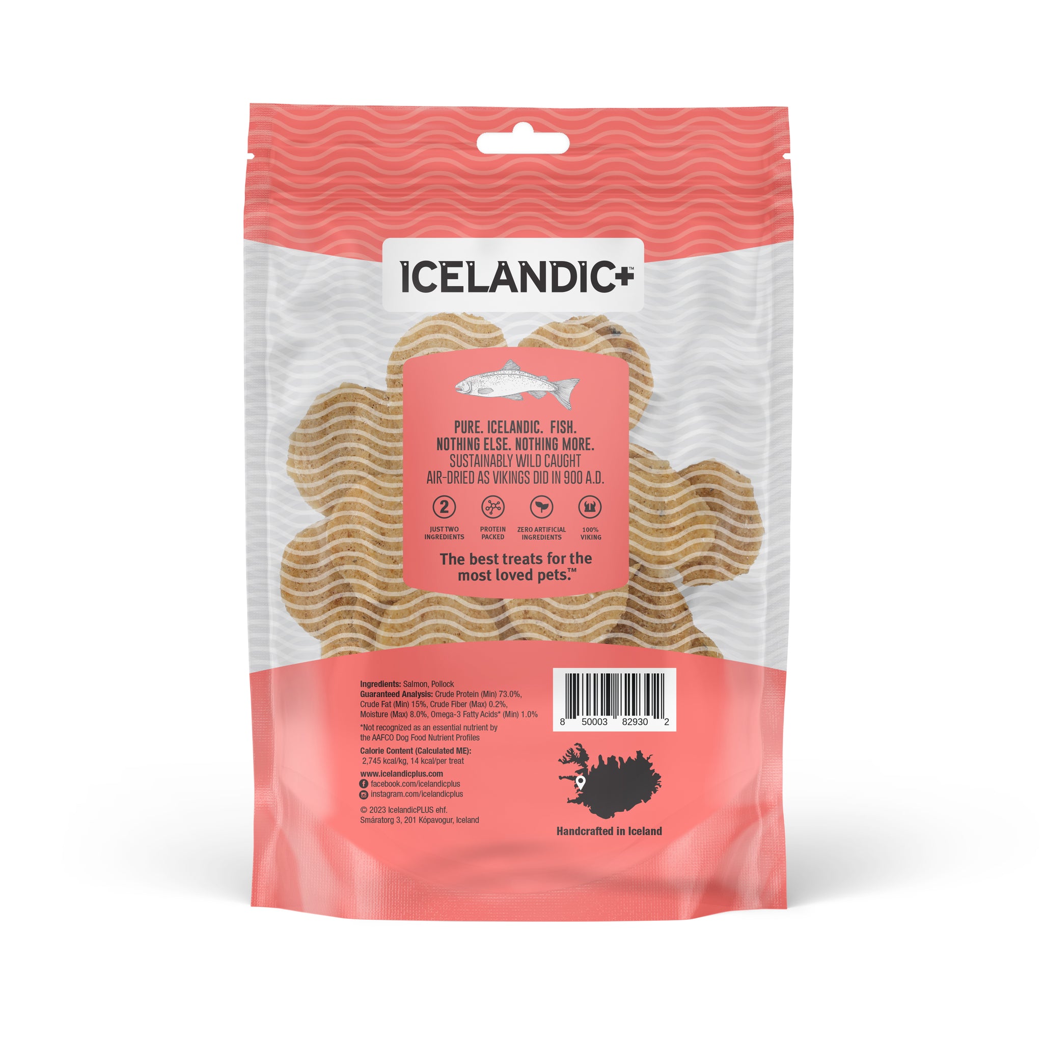 Salmon Fish Chips Dog Treats – Icelandic+